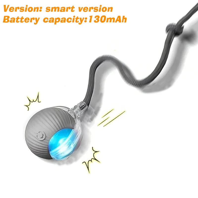 Interactive Rolling Ball Toy for Cats & Dogs - Automatic Chase & Play