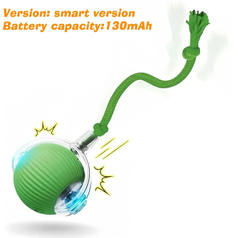 Interactive Rolling Ball Toy for Cats & Dogs - Automatic Chase & Play